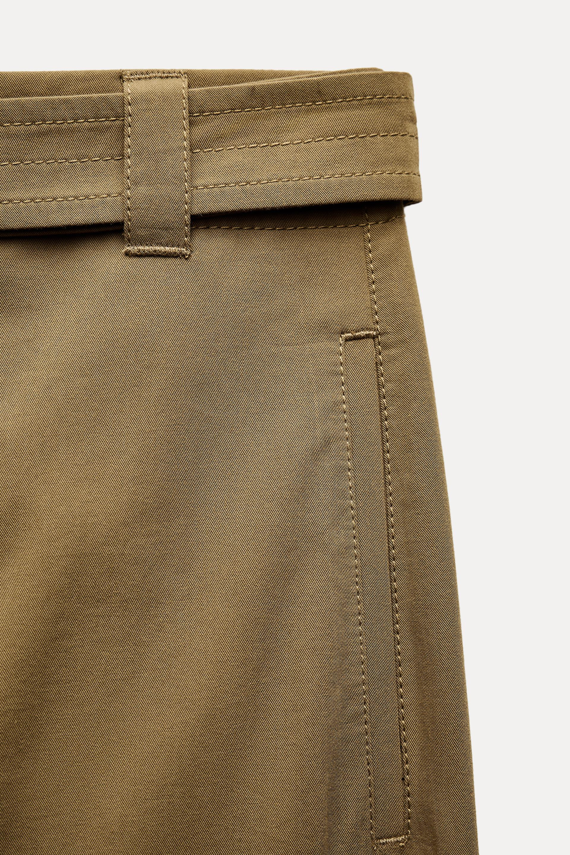 BALLOON PANTS ZW COLLECTION - taupe brown