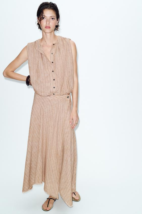 STRIPED PUFF SLEEVE BODYSUIT SET from Zara - $45.90