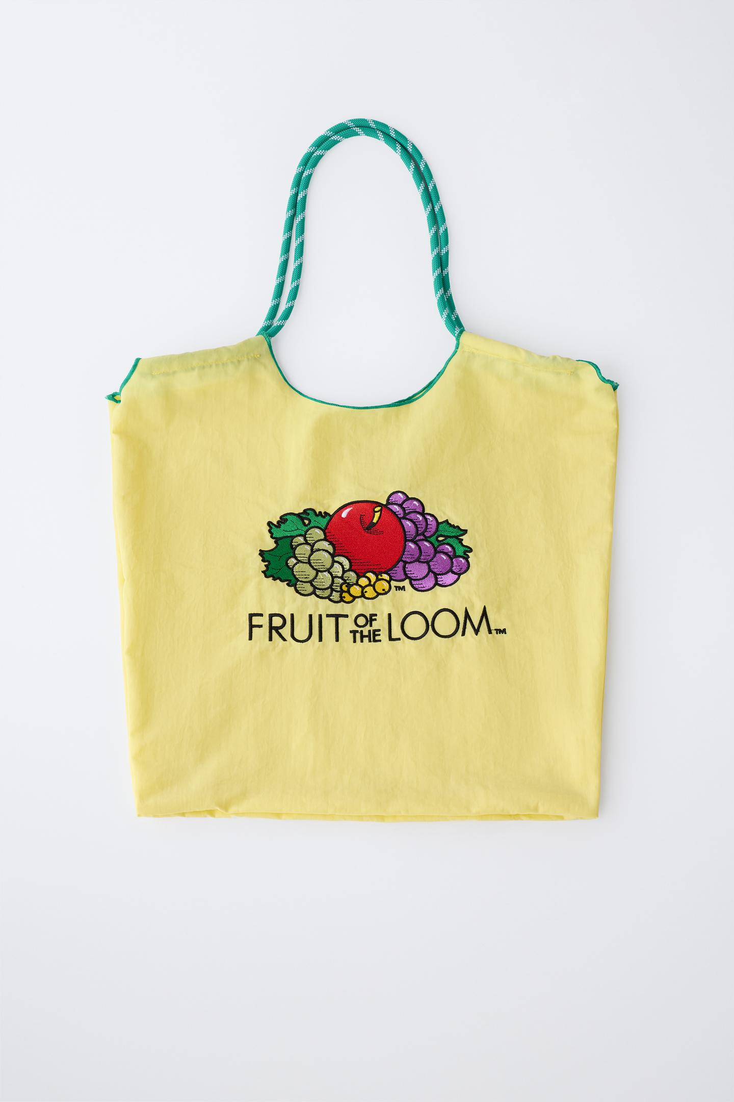 Детская сумка Zara Fruit OF the Loom™ Logo Print, цвет: Жёлтый — фото 4