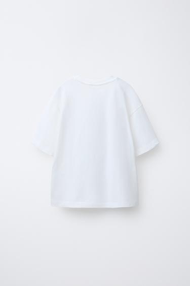 LILO STITCH © DISNEY SEQUIN T-SHIRT - White by Zara - Image 1