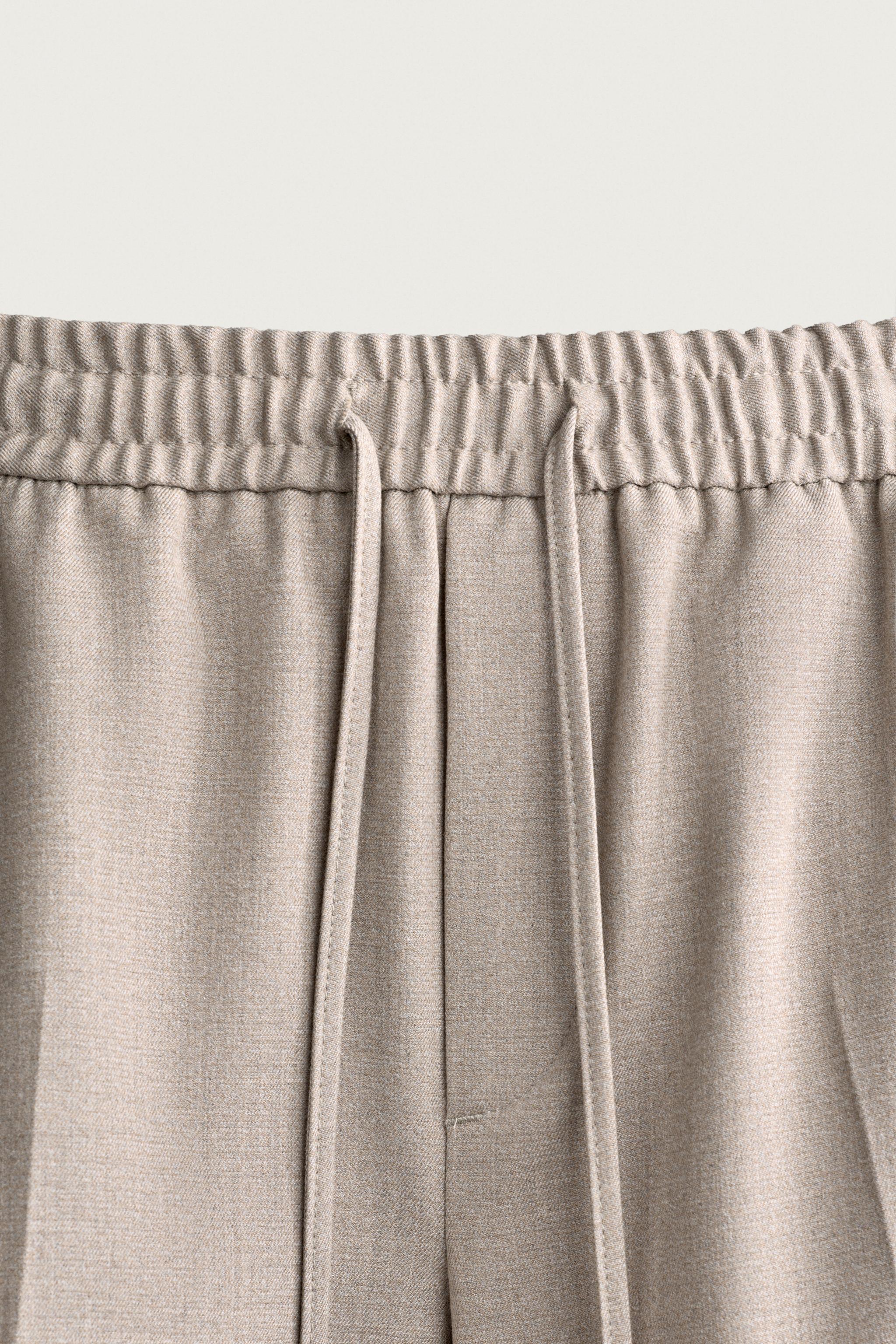 Мужские брюки Zara COMFORT JOGGER WAIST PANTS — фото 7