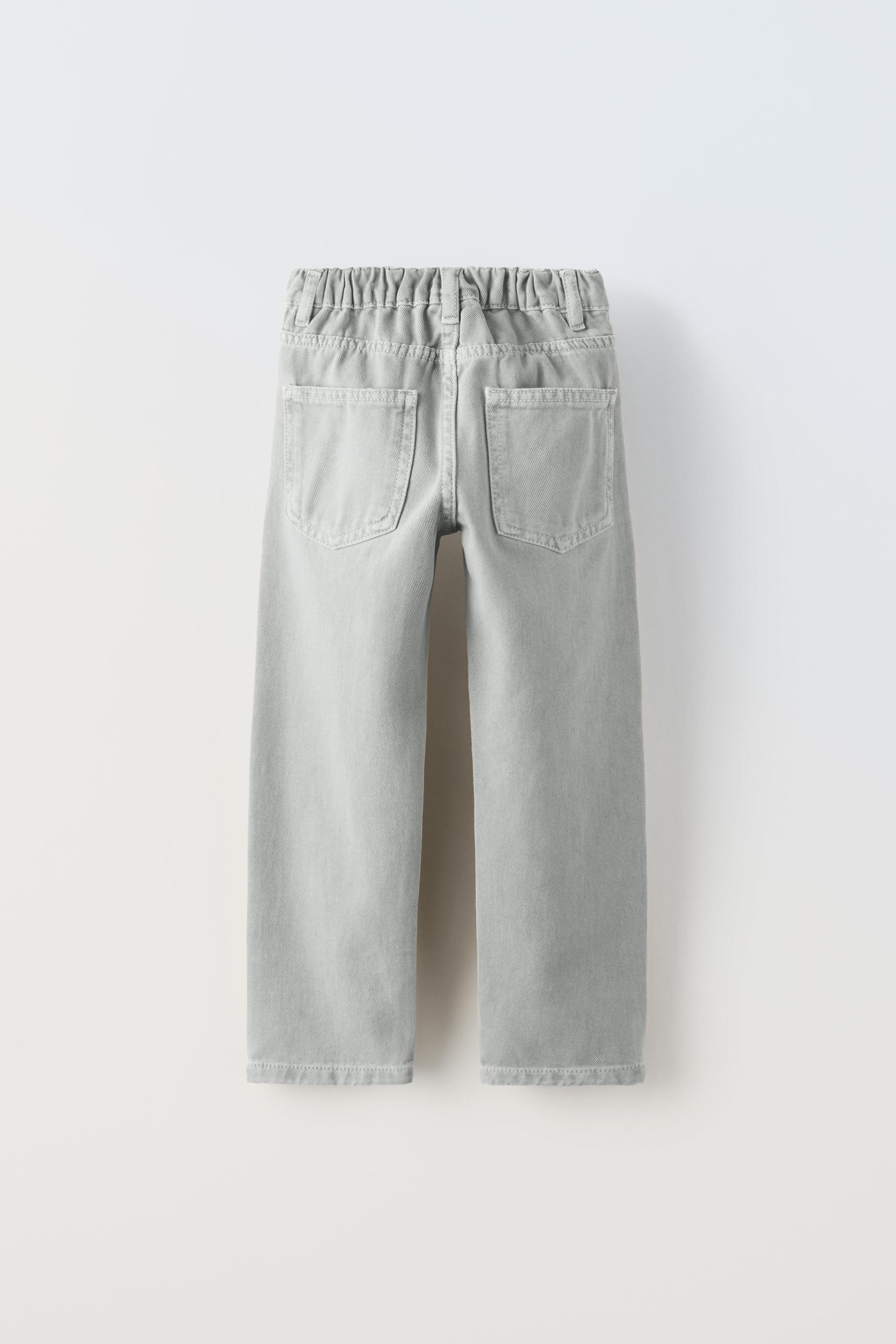 BAGGY FIT PANTS - Blue gray | ZARA United States