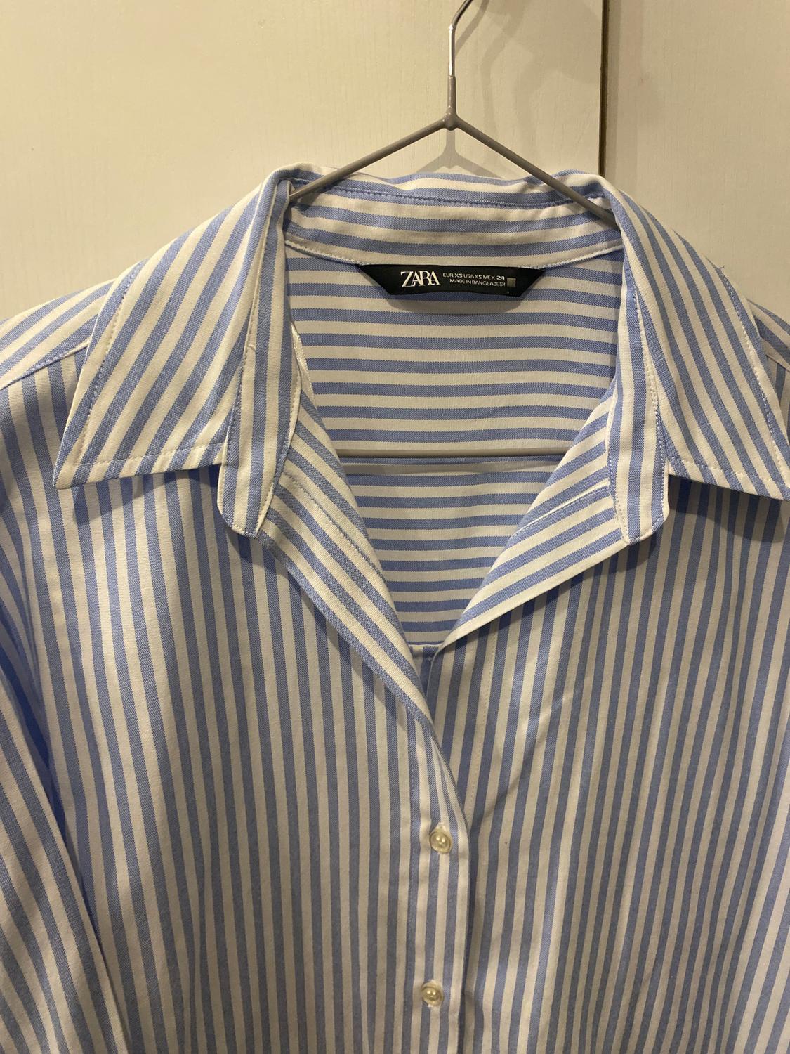 COTTON BLEND OXFORD SHIRT - Image 2
