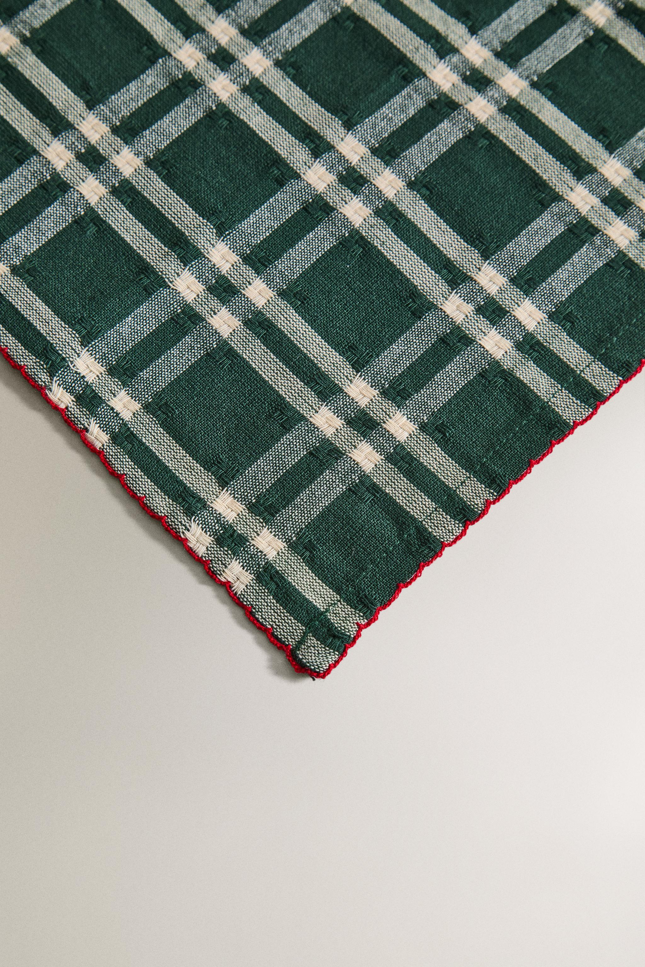 SET OF COLORED CHRISTMAS NAPKINS (SET OF 2)