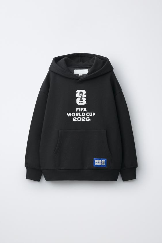 SUDADERA CAPUCHA FIFA WORLD CUP ™ 2026 - Negro de Zara - Imagen 0
