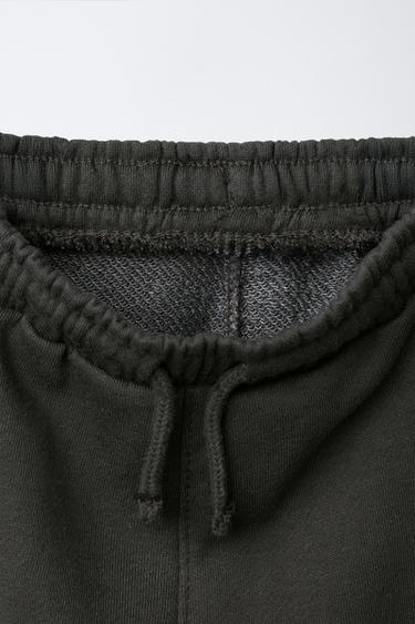 PANTALON DE JOGGING ÉTIQUETTE - Gris anthracite de Zara - Image 2