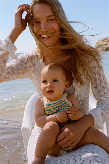 PELELE PUNTO RAYAS - de Zara