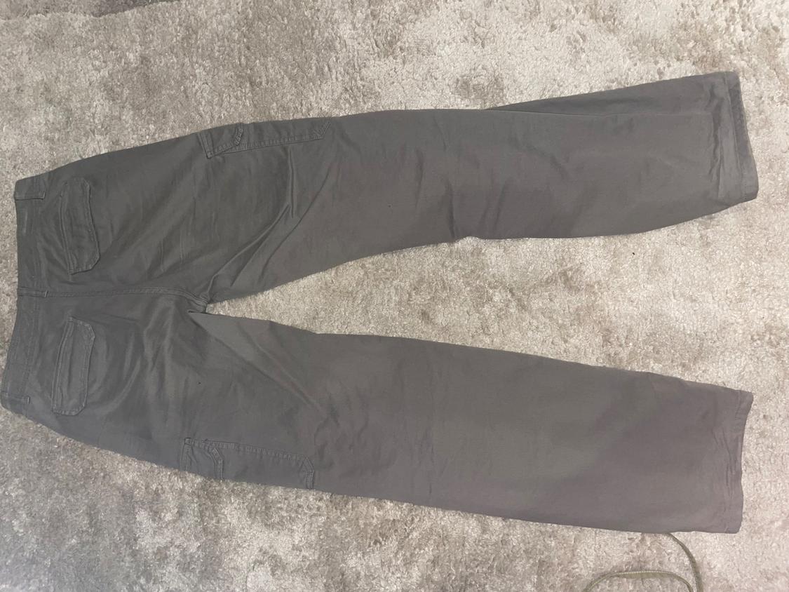 HIGH-RISE STRAIGHT-FIT TRF CARGO TROUSERS - Image 2