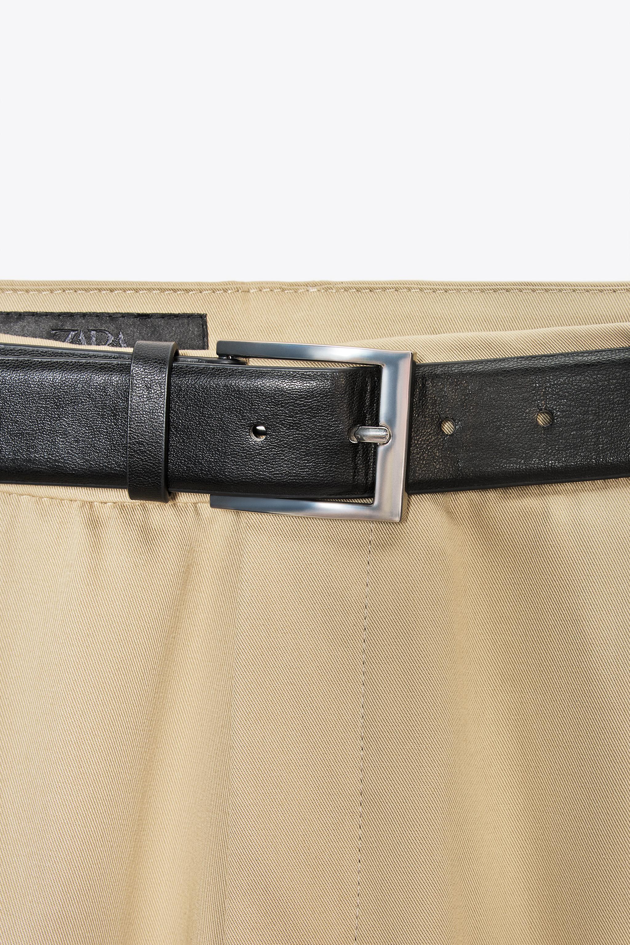 BELTED PANTS