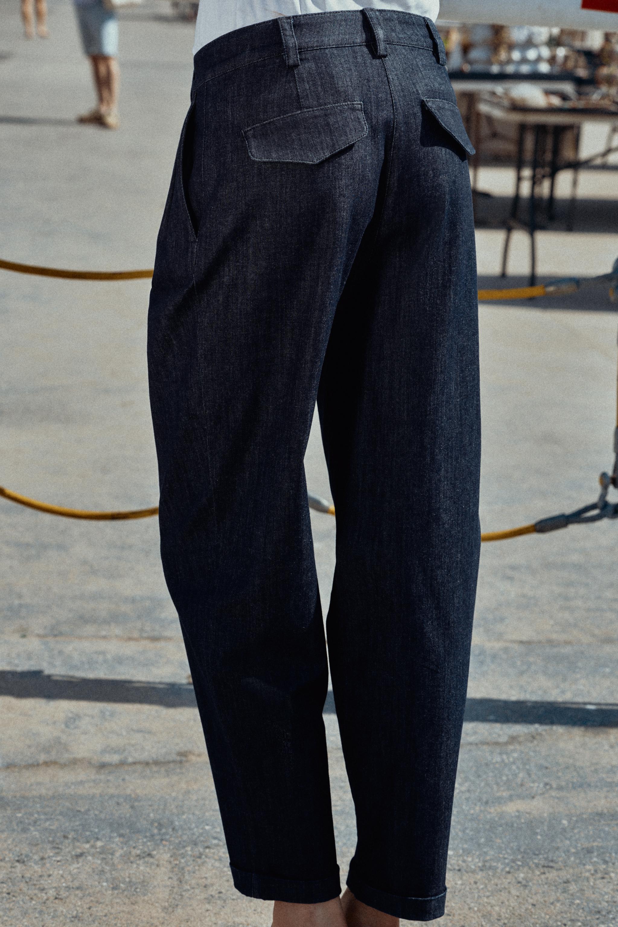 CUFFED CHINO PANTS