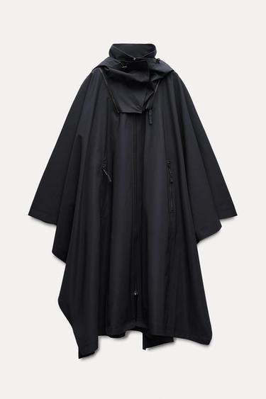 ZW COLLECTION OVERSIZE PL WATER REPELLENT - Modr Navy od Zara