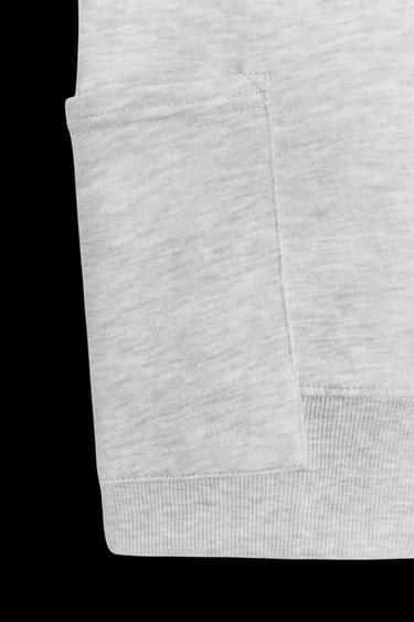 SUDADERA EFECTO LAVADO - Gris vigoré de Zara