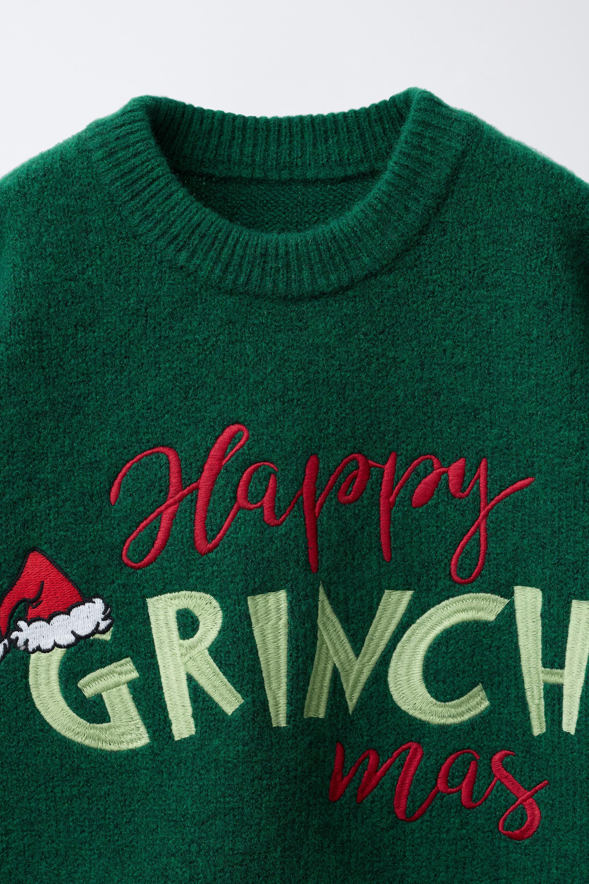 PULL EN MAILLE THE GRINCH ™ DR. SEUSS ENTERPRISES ©