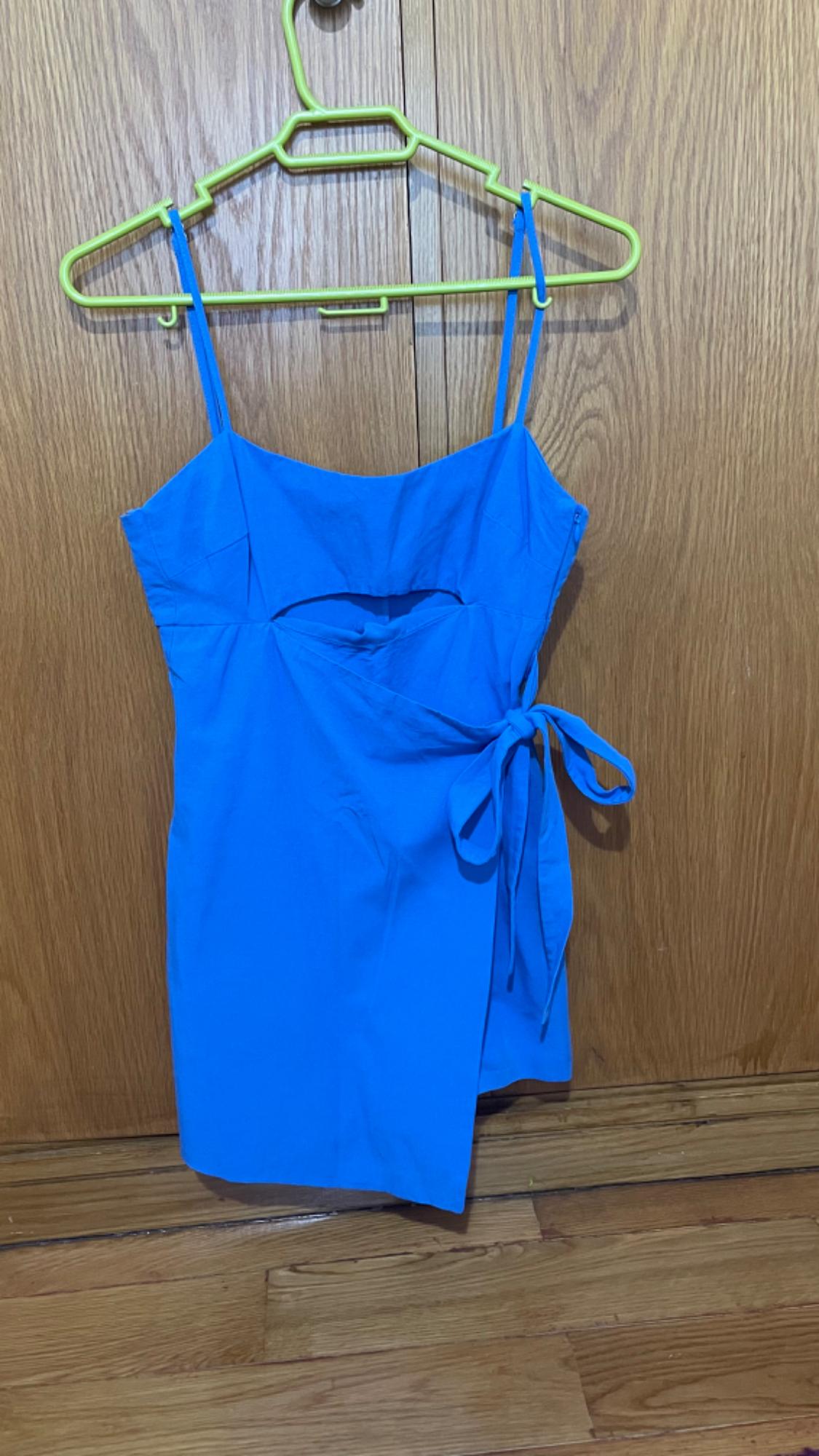 LINEN BLEND PLAYSUIT DRESS