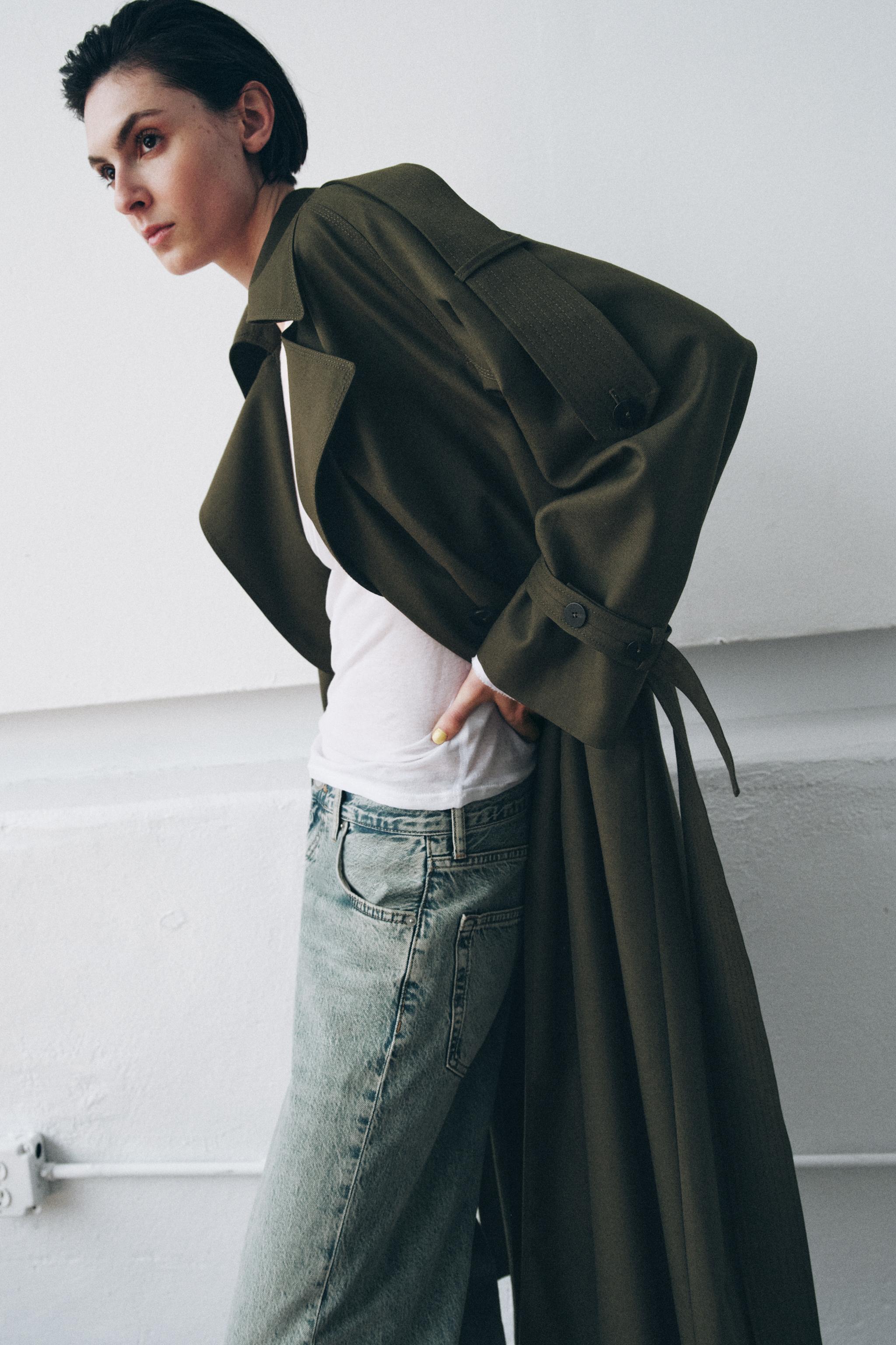 OVERSIZED ZW COLLECTION LIMITED EDITION TRENCH COAT