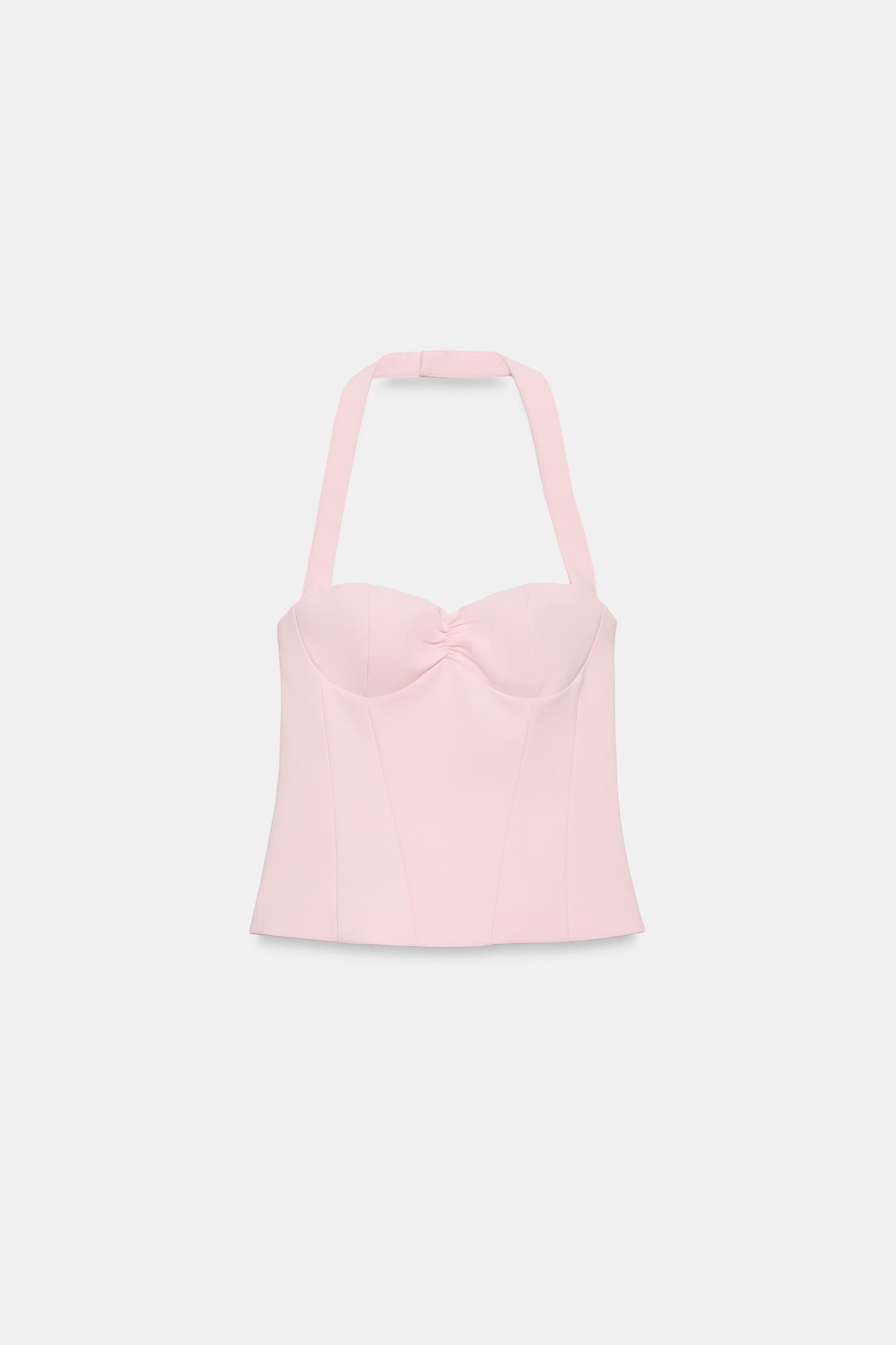 Zara Kalp Yaka Halter Top görsel 7