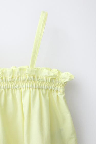 TOP BRODERIES - Citron vert de Zara - Image 2