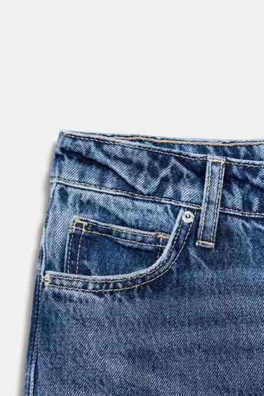 JEANS Z1975 DROITS TAILLE BASSE LONGUEUR MAXI - Bleu de Zara - Image 10