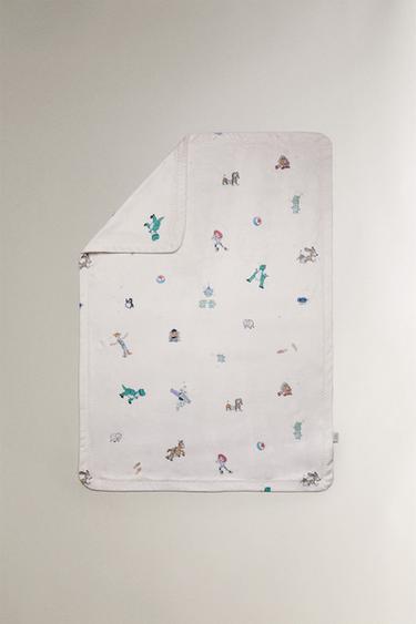 Zara TOY STORY ©DISNEY/PIXAR BABY FLEECE BLANKET - Multicolored