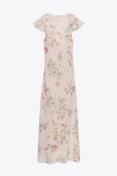 ROBE MIDI À FLEURS - unique de Zara - Image 6