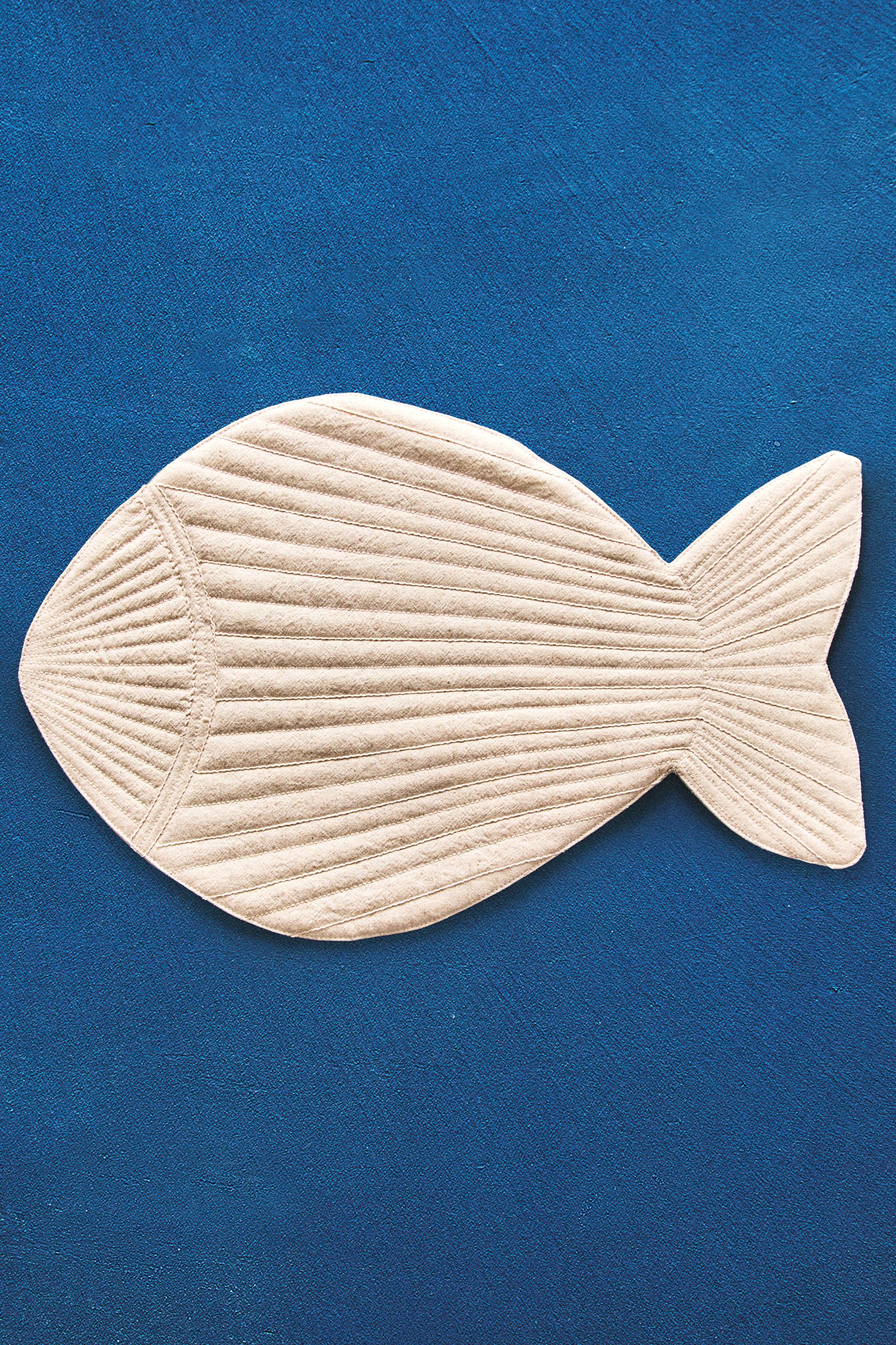 SET DE TABLE MATELASSÉ POISSON