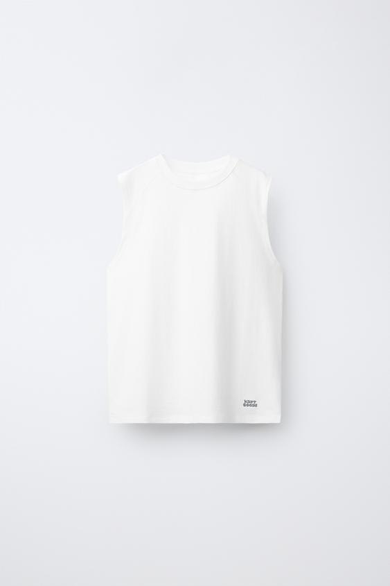 SLEEVELESS TOP - White by Zara - Image 0