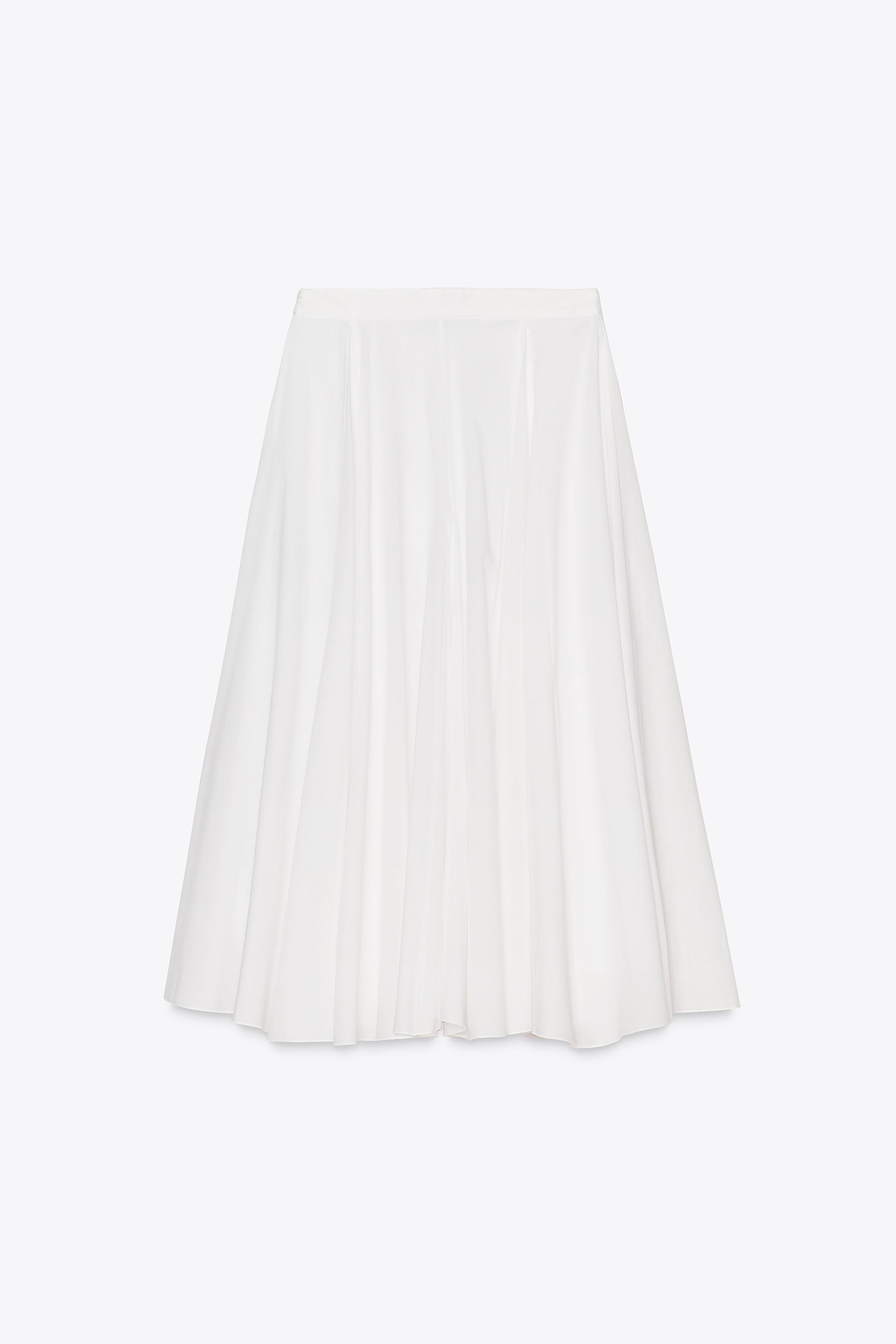 【ZARA】パレオスカート オフホワイト | 4391/500/251 パレオスカート - オフホワイト | ZARA Japan / 日本