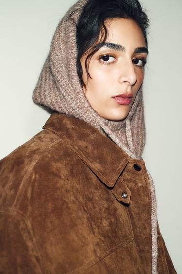 CAPUCHE CHUNKY CÔTELÉE - Beige de Zara - Image 1