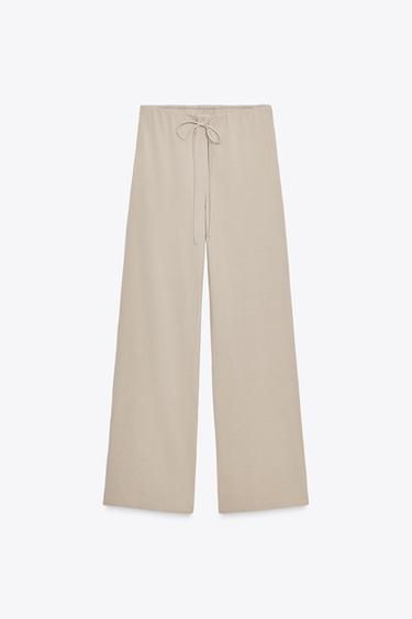 TIE-DYE EFFECT TROUSERS - Sand by Zara - Image 3