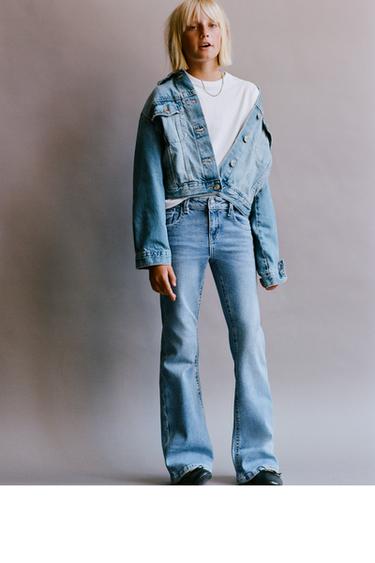女の子用ジーンズ フレア | ZARA 日本