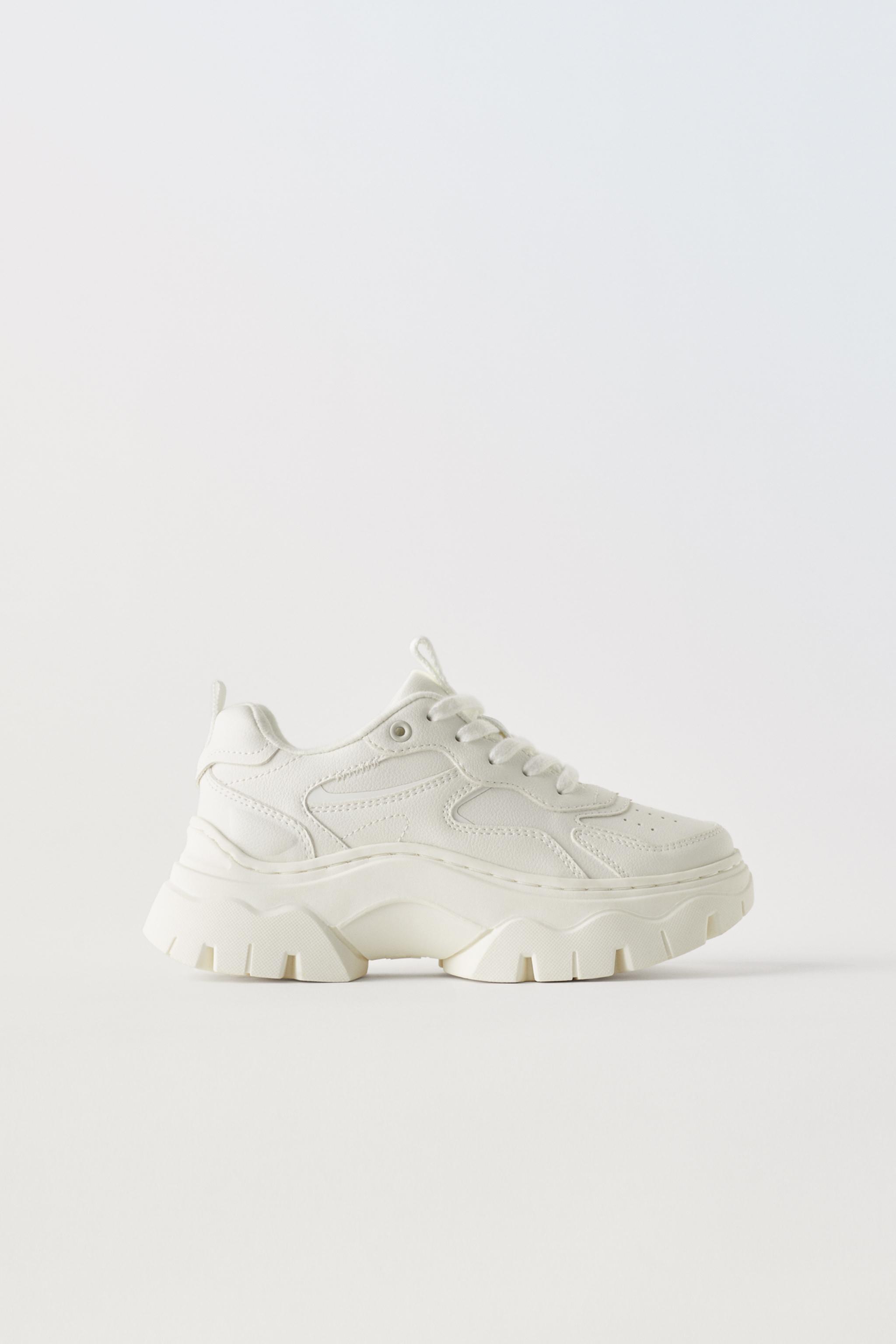 Zara thick sole on sale sneakers