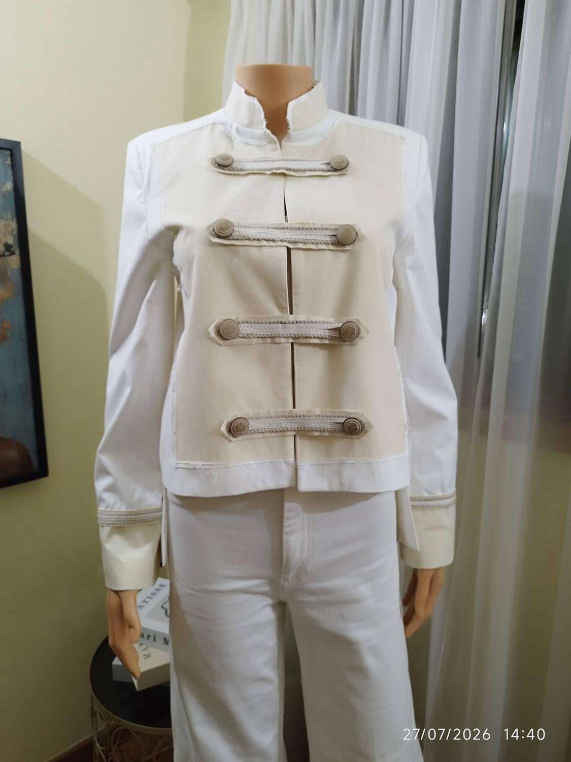 ZW COLLECTION JACKET WITH FROG FASTENING - Image 6