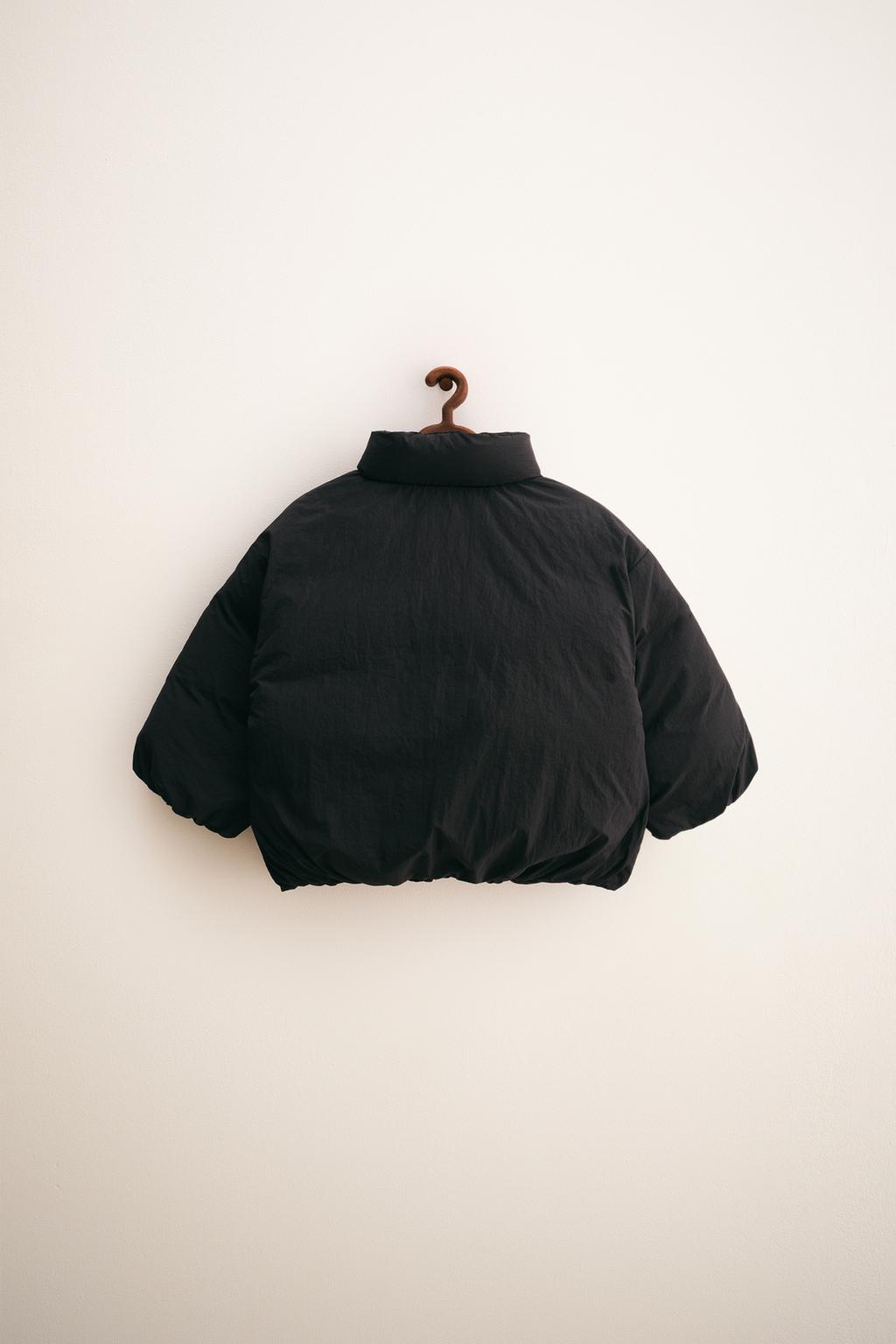 ZARA TIMELESS - СТЕГАНОЕ ПАЛЬТО