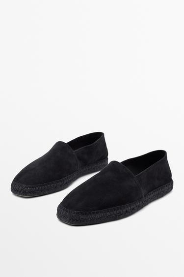 Leather espadrilles — Navy Blue 2