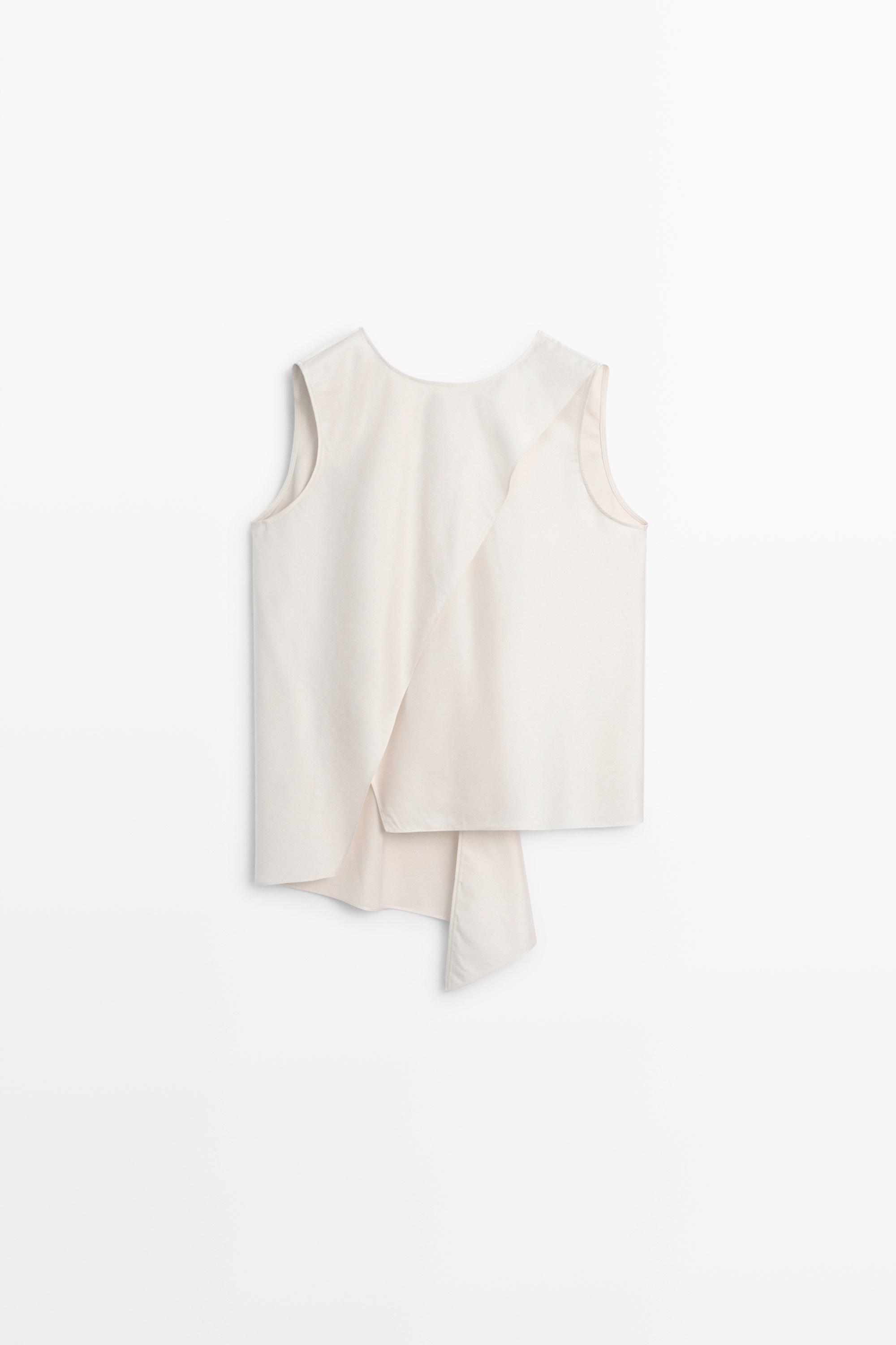 Asymmetric wrap top - STUDIO