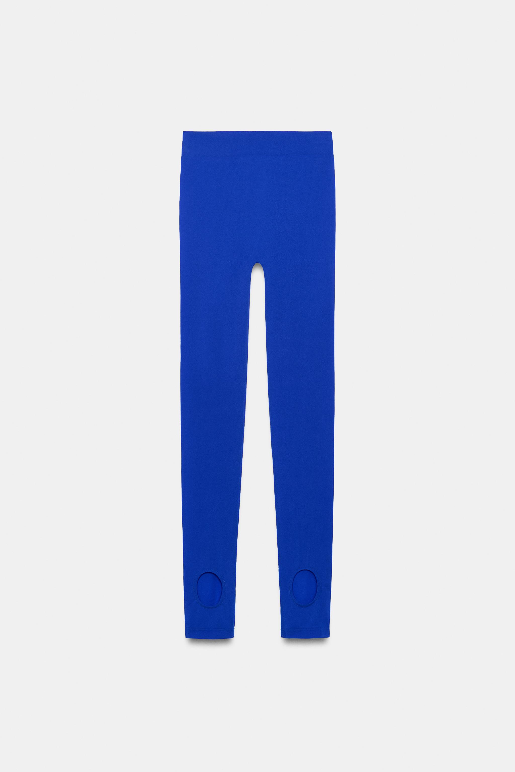Женские леггинсы Zara MID-RISE STIRRUP LEGGINGS — фото 5