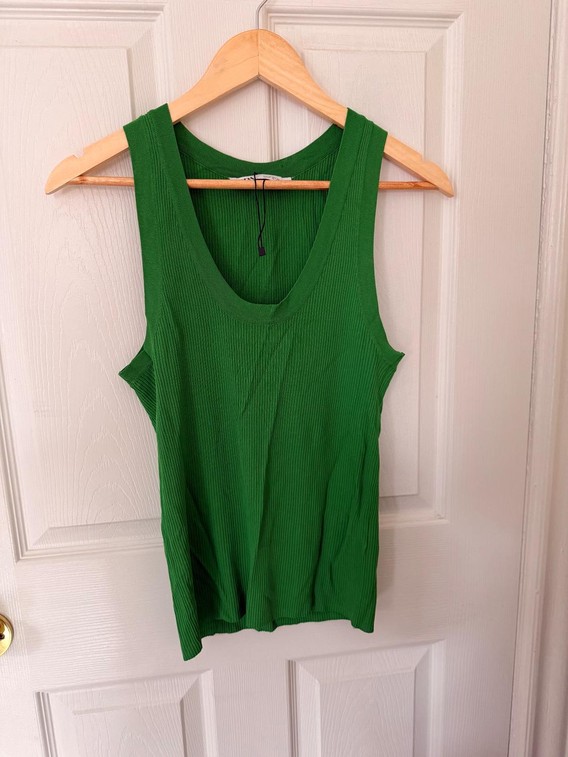 GREEN TANK TOP - Image 4