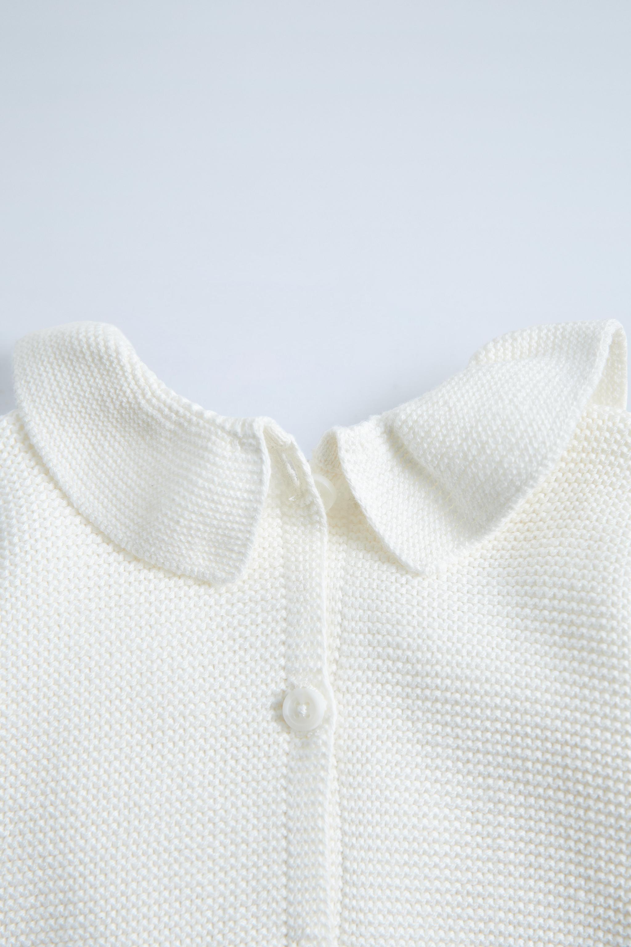 ZARA ピーターパン襟ニットセーター美品Sサイズ - メルカリ