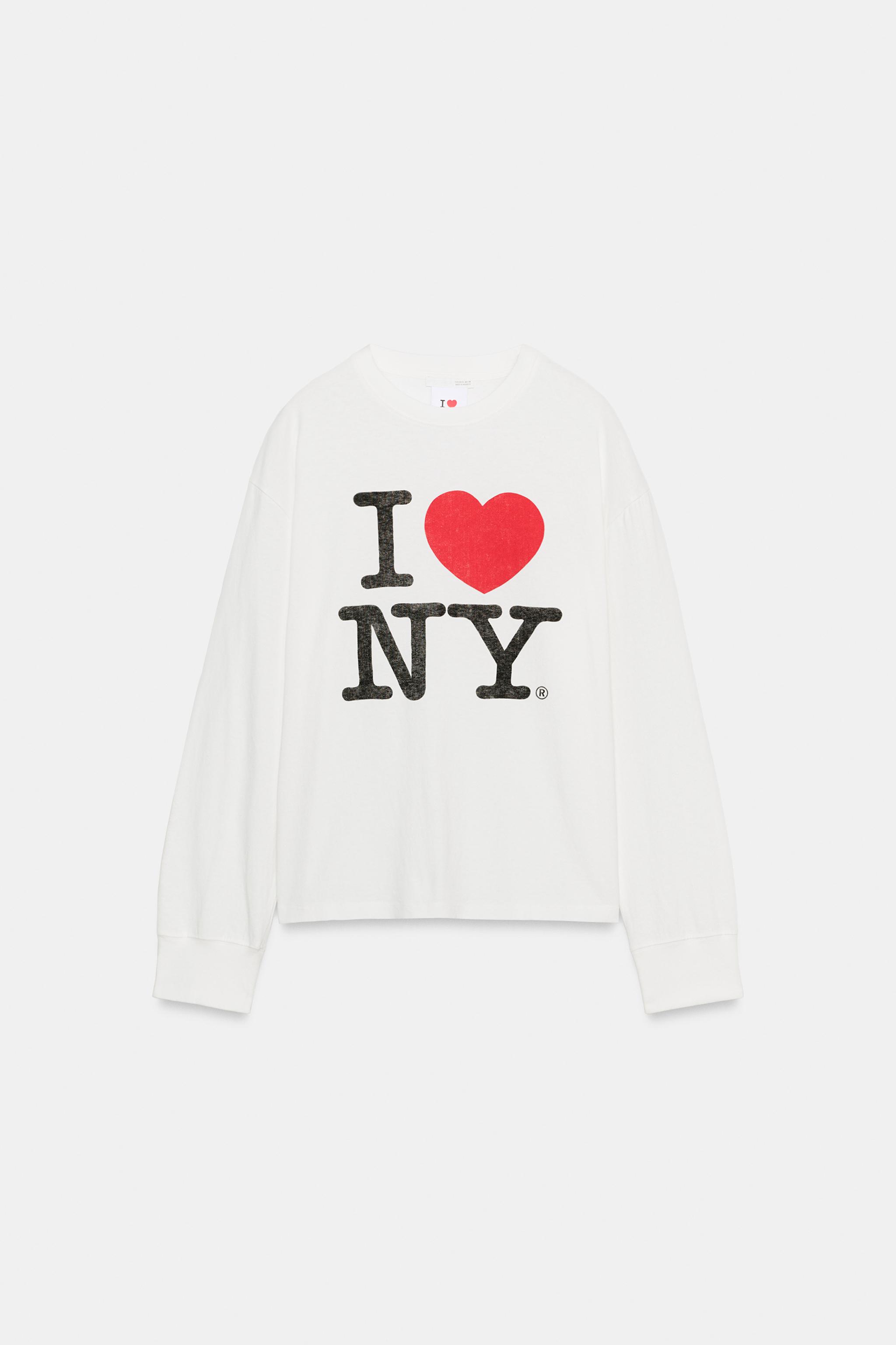 Zara I LOVE NY ® T-SHIRT görsel 4