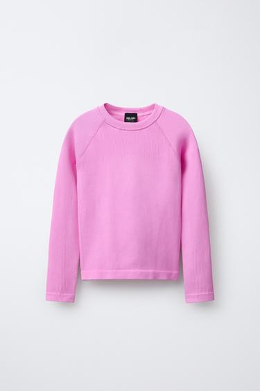 NAADLOOS T-SHIRT SKI COLLECTIE - Roze van Zara - Afbeelding 0