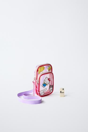 HELLO KITTY AND FRIENDS © SANRIO VINYL MOBILE PHONE HOLDER - Pink by Zara - Image 5