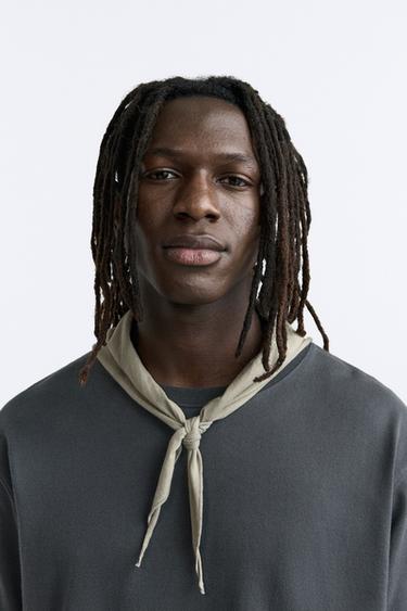 BANDANA DÉLAVÉE - Kaki de Zara - Image 0