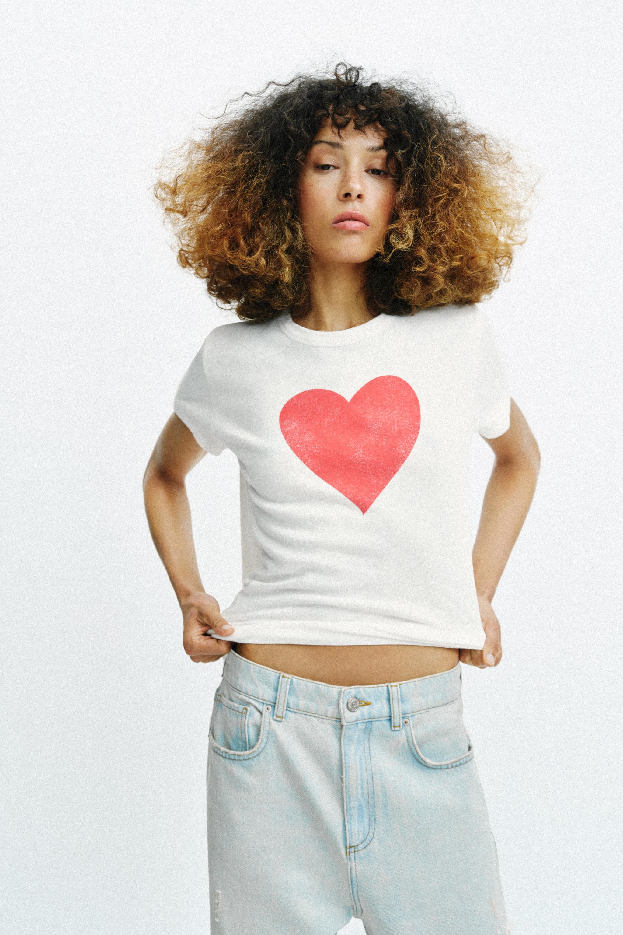 KALPLİ KISA KOLLU T-SHIRT - Görsel 3