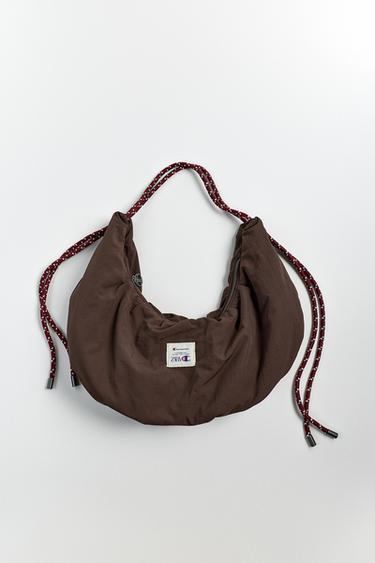 SAC PORTÉ ÉPAULE CHAMPION ® X ZARA - Marron de Zara