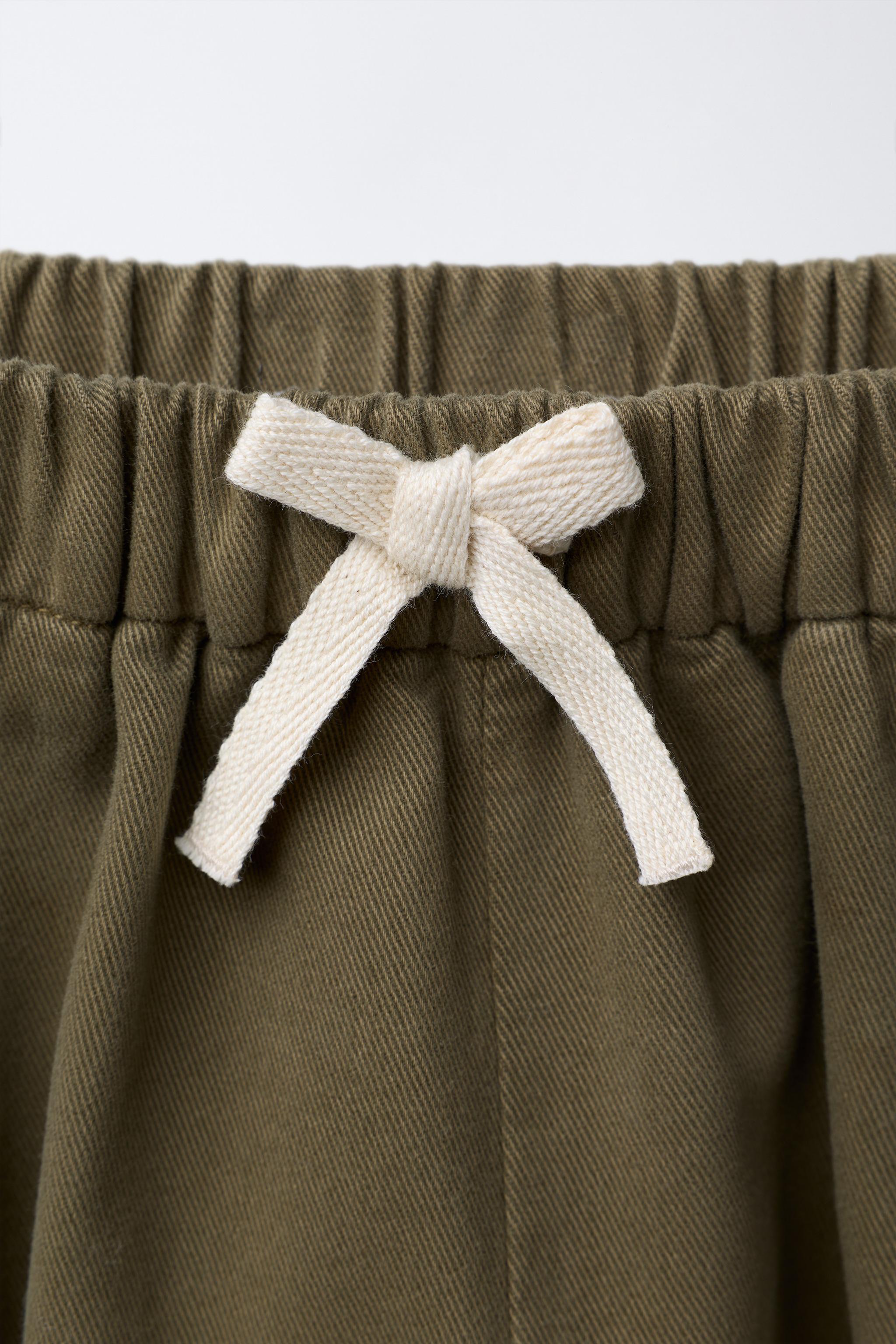 PANTALON BOMBACHO À PINCES