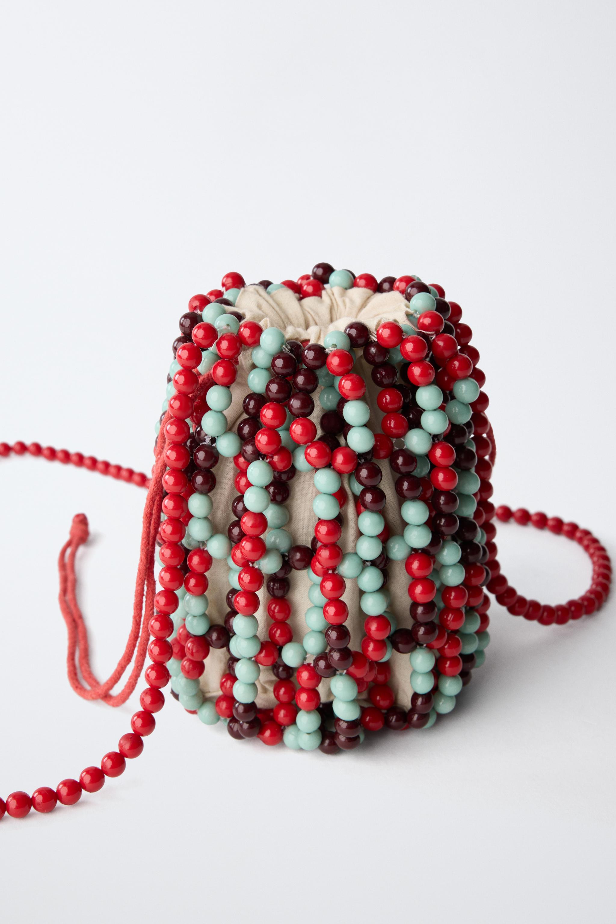 BEADED CROSSBODY BAG