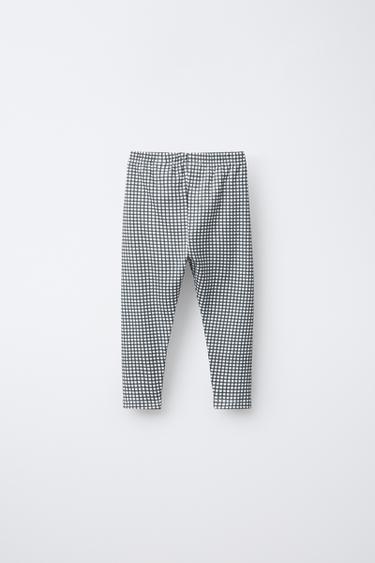 2-6 YEARS/ BEAR AND CHECK PYJAMAS - Ecru by Zara - Image 4