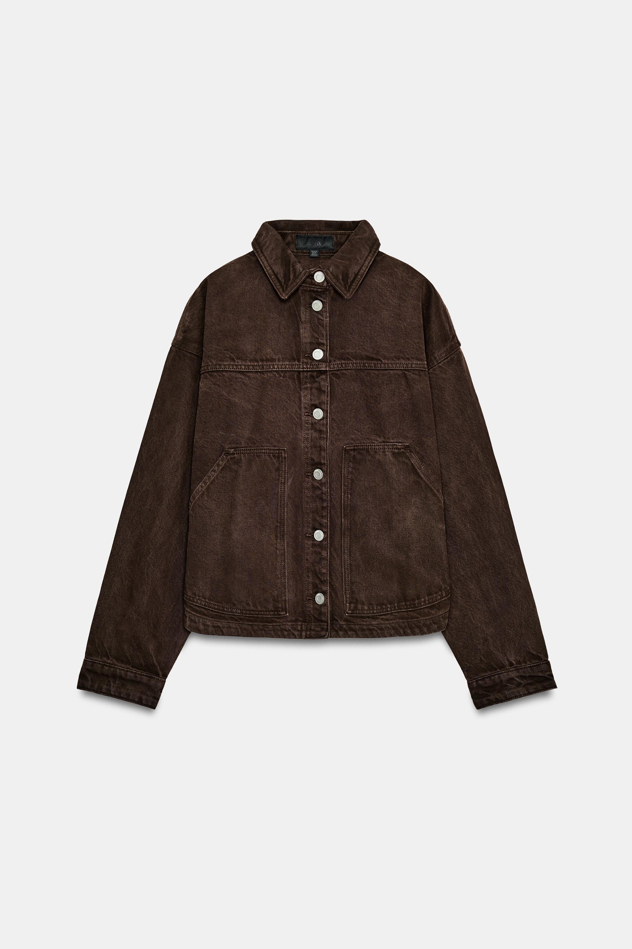 Zara Z1975 DENIM CEKET görsel 5