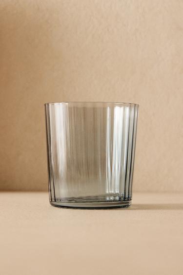 RAISED DESIGN GLASS TUMBLER - Green by Zara - Image 5