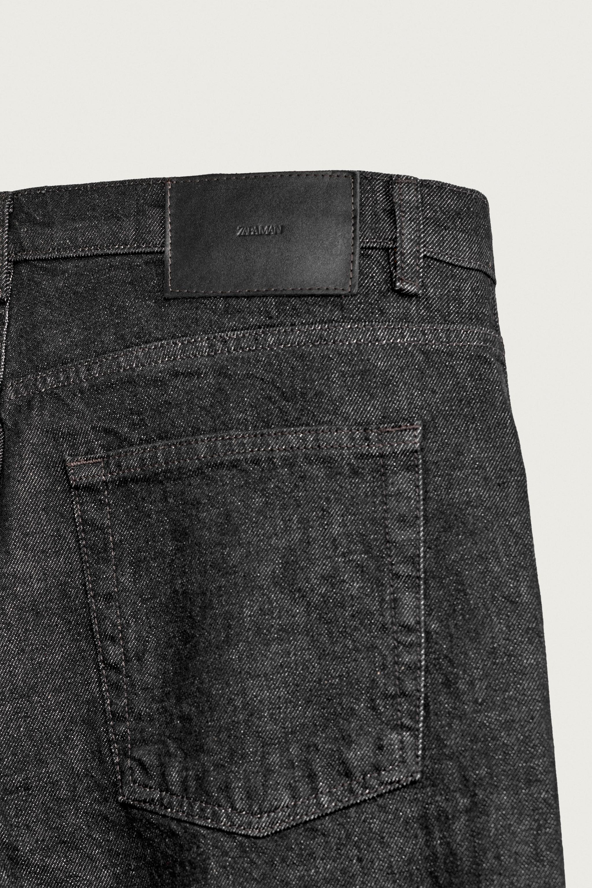 JEANS STRAIGHT FIT MÉLANGE COTON